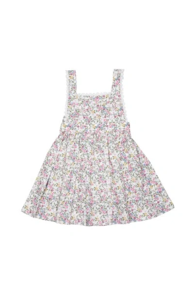 Cuclie Babies'  Ana Pinafore Dress In Multi