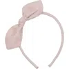 Cuclie Bow Headband In Pink
