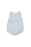 Cuclie Babies'  Colette Bubble Romper In Blue