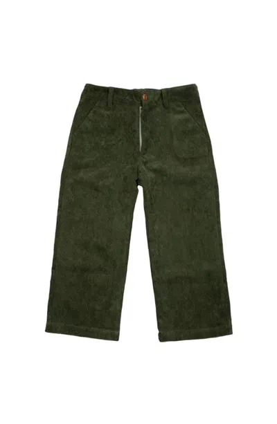 Cuclie Babies'  Corduroy Pants For Infant In Green