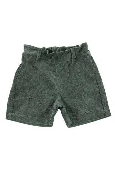 Cuclie Babies'  Corduroy Shorts In Green