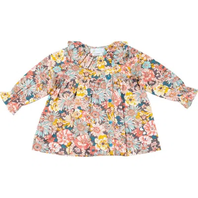 Cuclie Kids'  Fall Floral Blouse In Multi