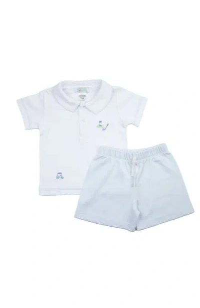 Cuclie Babies'  Golf Pima Short Play Set For Infant In Multi