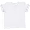 Cuclie Henley T-shirt In White