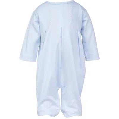 Cuclie Babies'  Layette Long One Piece In Blue
