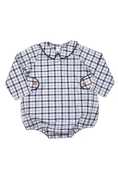 Cuclie Babies'  Oliver Bubble Romper In Blue