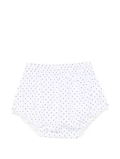 Cucù Lab Kids' Romeo Lace-trim Shorts In White