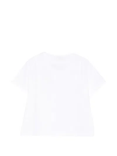 Cucù Lab Kids' Short-sleeve Cotton T-shirt In White