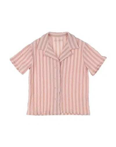 Cucù Lab Babies'  Toddler Girl Shirt Light Pink Size 4 Cotton, Elastane