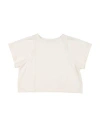Cucù Lab Babies'  Toddler Girl T-shirt Ivory Size 4 Cotton, Elastane In White