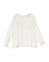 Cucù Lab Toddler Girl Top Ivory Size 4 Cotton, Viscose