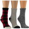 Cuddl Duds 3-pack Cozy Crew Socks In Multi