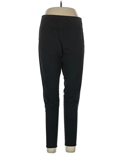 Pre-owned Cuddl Duds Active Pants In Black