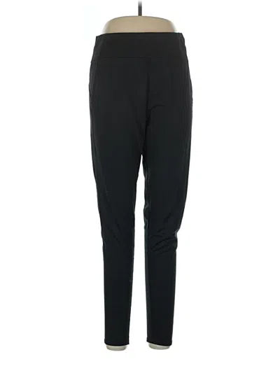 Pre-owned Cuddl Duds Active Pants In Black