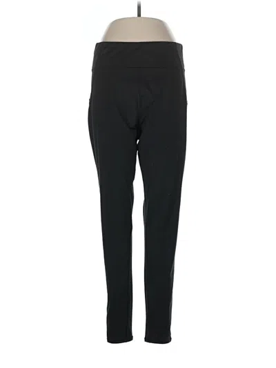 Pre-owned Cuddl Duds Active Pants In Black