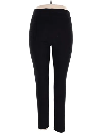 Pre-owned Cuddl Duds Active Pants In Black