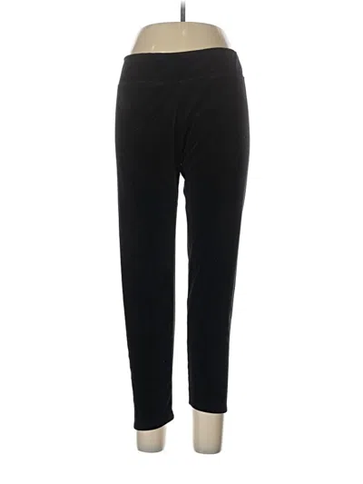 Pre-owned Cuddl Duds Active Pants In Black