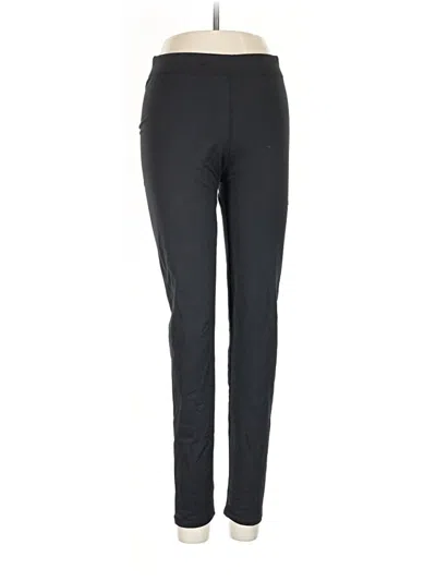 Pre-owned Cuddl Duds Active Pants In Black