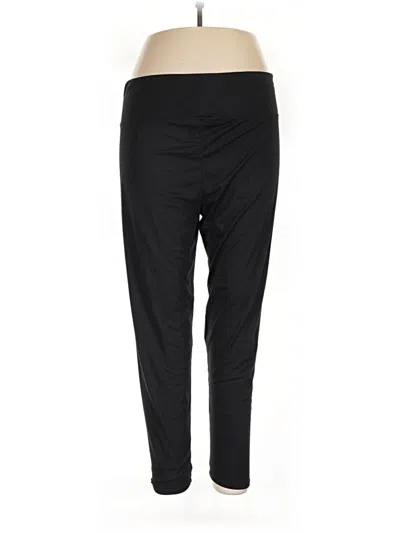 Pre-owned Cuddl Duds Active Pants In Black