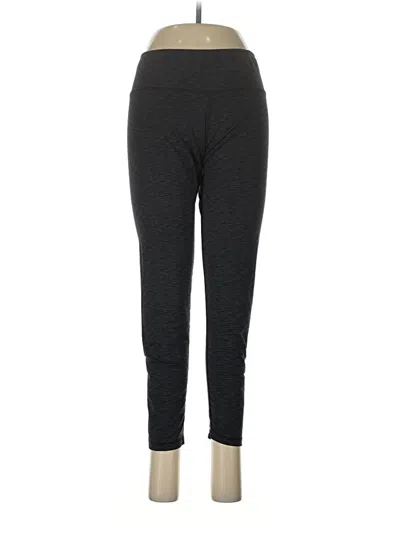 Pre-owned Cuddl Duds Active Pants In Black