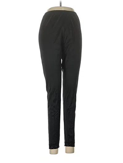 Pre-owned Cuddl Duds Active Pants In Black
