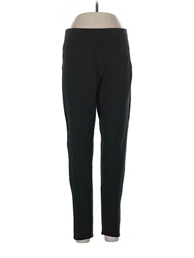 Pre-owned Cuddl Duds Active Pants In Black