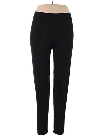 Pre-owned Cuddl Duds Active Pants In Black