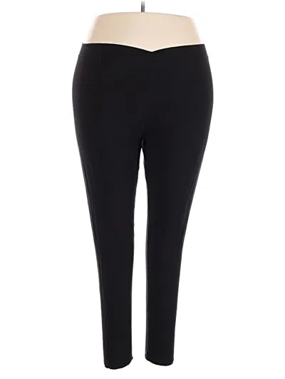 Pre-owned Cuddl Duds Active Pants In Black