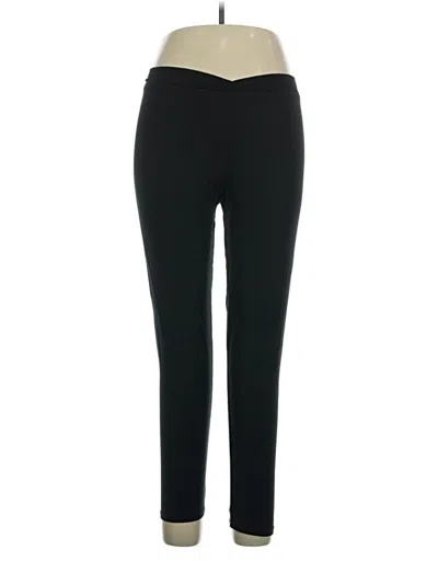 Pre-owned Cuddl Duds Active Pants In Black