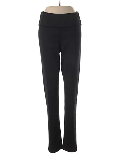 Pre-owned Cuddl Duds Active Pants In Black