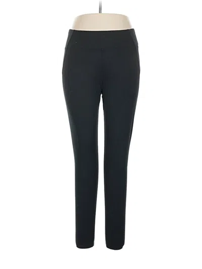 Pre-owned Cuddl Duds Active Pants In Black