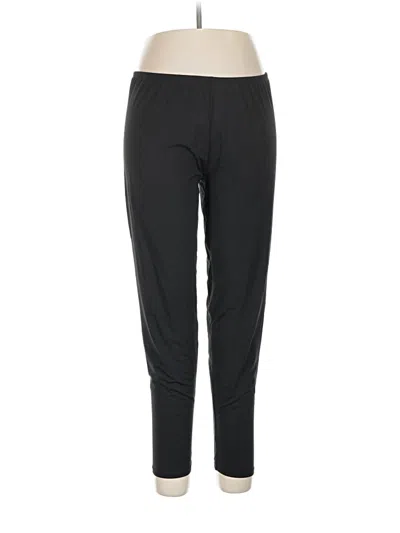 Pre-owned Cuddl Duds Active Pants In Black