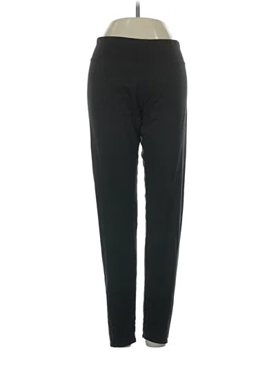 Pre-owned Cuddl Duds Active Pants In Black