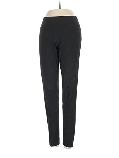 Pre-owned Cuddl Duds Active Pants In Black