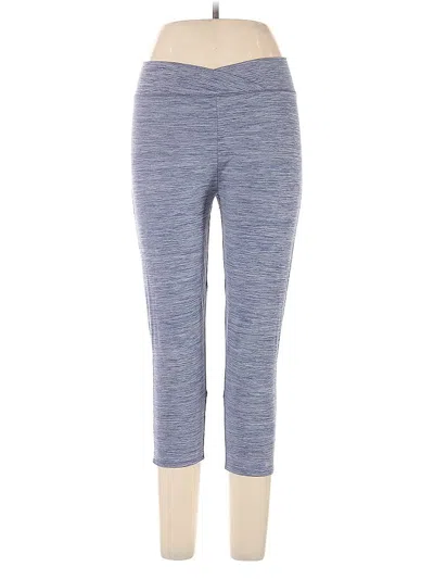 Pre-owned Cuddl Duds Active Pants In Blue