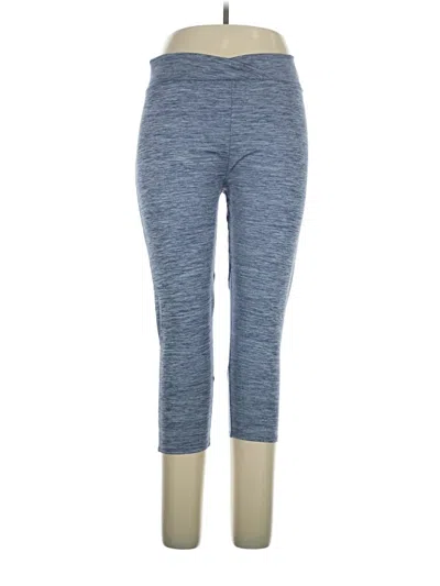 Pre-owned Cuddl Duds Active Pants In Blue