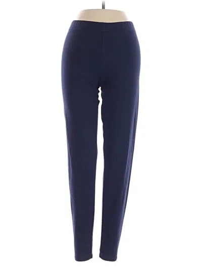 Pre-owned Cuddl Duds Active Pants In Blue