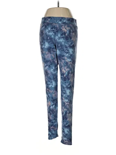 Pre-owned Cuddl Duds Active Pants In Blue