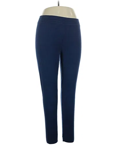 Pre-owned Cuddl Duds Active Pants In Blue
