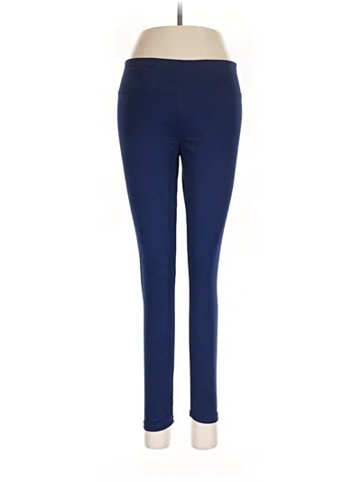 Pre-owned Cuddl Duds Active Pants In Blue
