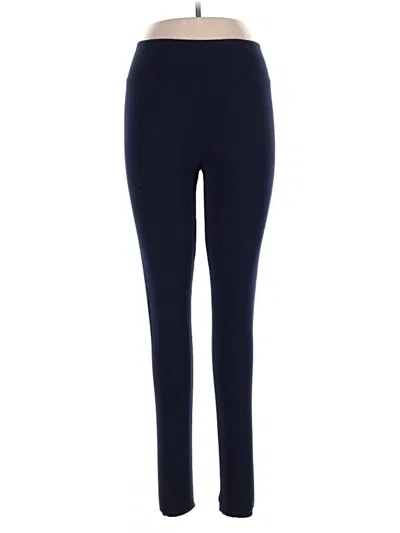 Pre-owned Cuddl Duds Active Pants In Blue