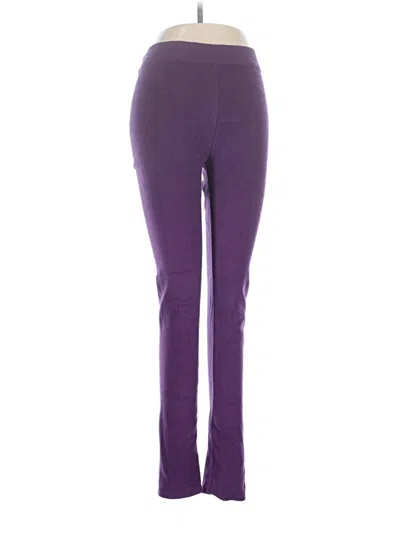 Pre-owned Cuddl Duds Active Pants In Purple