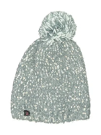 Pre-owned Cuddl Duds Beanie Hat In Gray