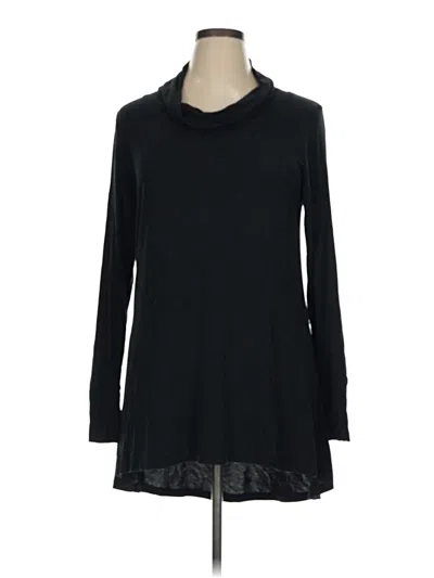Pre-owned Cuddl Duds Casual Dress In Black