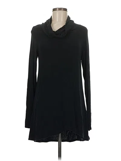 Pre-owned Cuddl Duds Casual Dress In Black