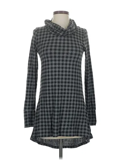 Pre-owned Cuddl Duds Casual Dress In Gray