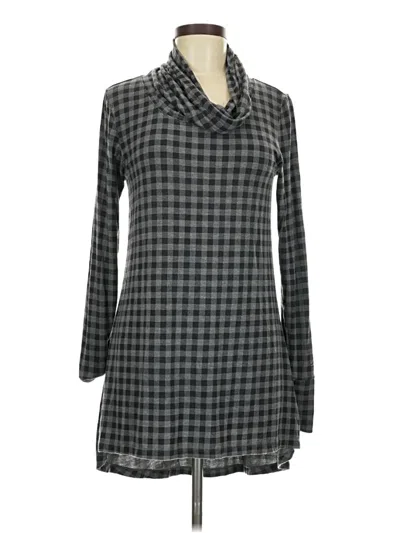 Pre-owned Cuddl Duds Casual Dress In Gray