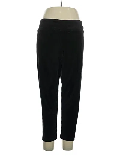 Pre-owned Cuddl Duds Casual Pants In Black