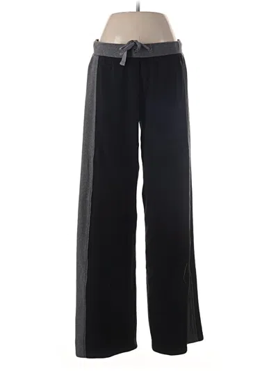 Pre-owned Cuddl Duds Casual Pants In Black