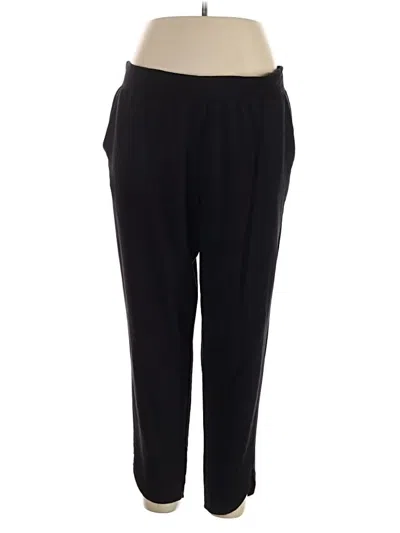 Pre-owned Cuddl Duds Casual Pants In Black